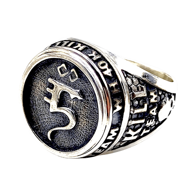 Mens Ring From The Series KILL TEAM Eldar SaimHann Code ESH The Ring Is Completely Made Of 925 Ster 0
