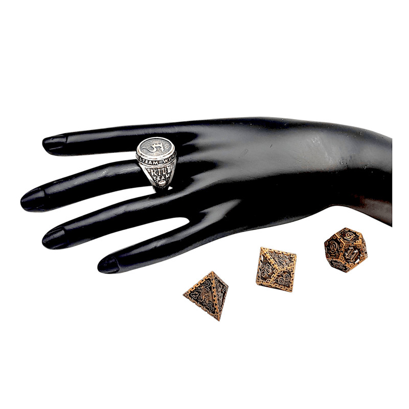 Mens Ring From The Series KILL TEAM Eldar SaimHann Code ESH The Ring Is Completely Made Of 925 Ster 3