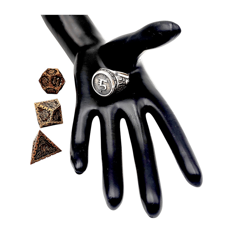 Mens Ring From The Series KILL TEAM Eldar SaimHann Code ESH The Ring Is Completely Made Of 925 Ster 9