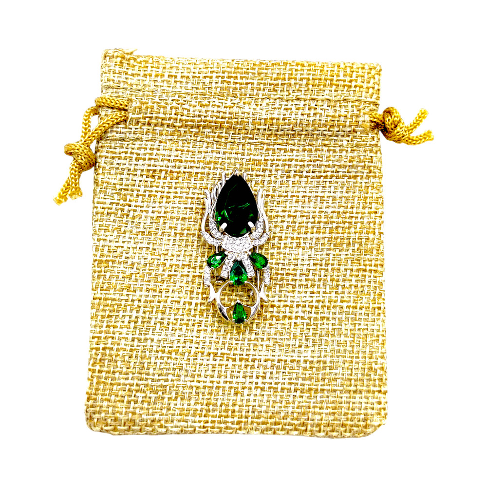 Stag Beetle Brooch Code 450050YM Completely 925 Sterling Silver 1