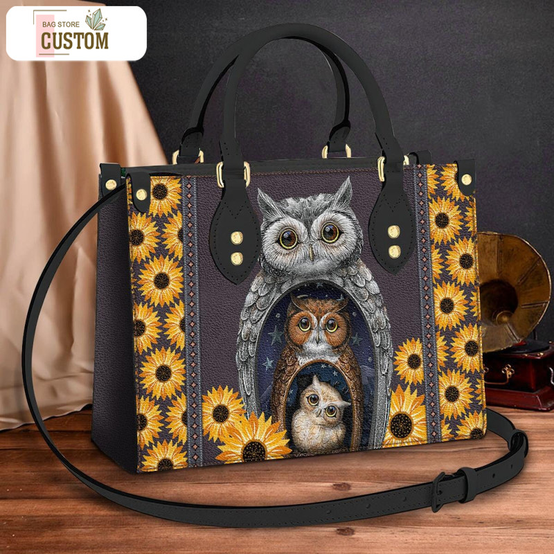Owl Leather Bag, Crossbody Bag, Woman Shoulder Bag, Gift for girlfriend, Shopping Bag TD_HN130505M.jpg