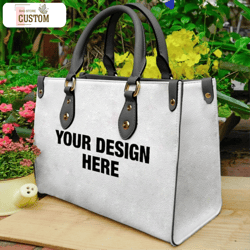 custom leather handbag, women custom handbag, your design handbag custom crossbody bag, personalized leather bag, custom