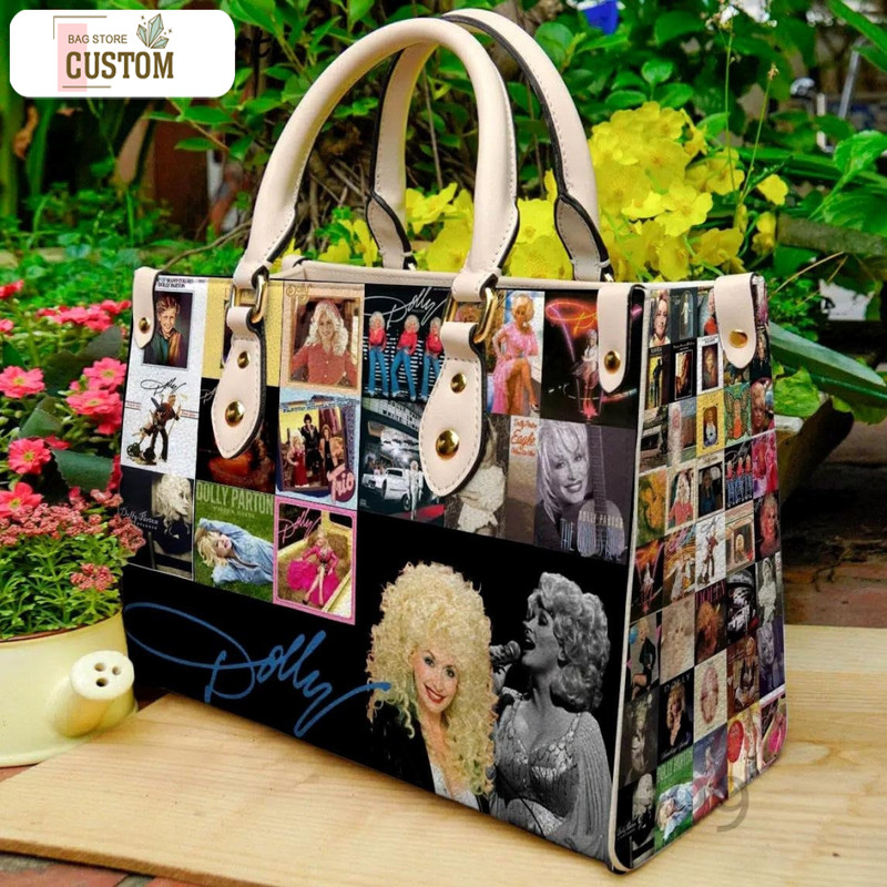 Dolly Parton Leather Handbag, Dolly Parton Bag, Dolly Parton Purses,Dolly Parton Lover's Handbag,Women Handbag,Vintage Handbag.jpg