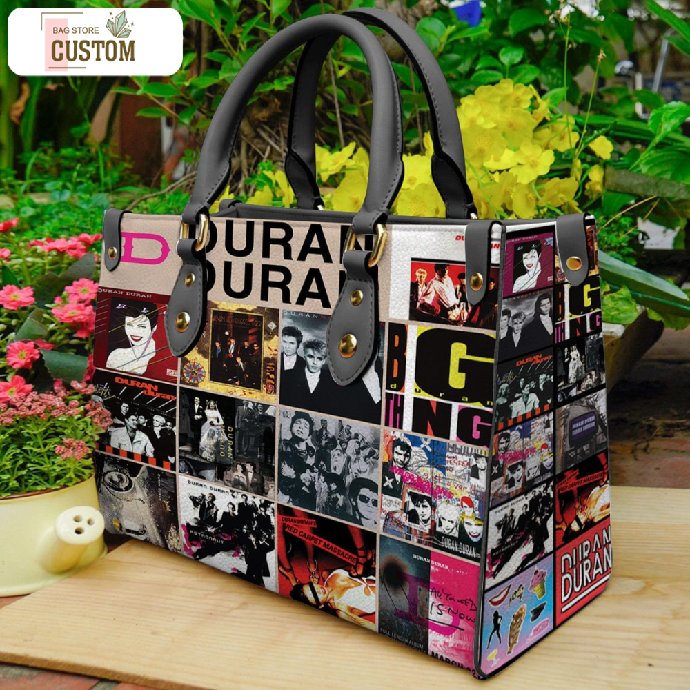 Duran Duran Leather Bag,Duran Duran Handbag,North American Tour 2023 Bag,Music Leather Bag,Singer leather bag,Music Purse Bag,Shopping Bag.jpg