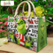 Grinch Christmas Leather Bag, Grinch Bags And Purses, Grinch Lover Handbag, Custom Leather Bag, Woman Handbag, Shopping Bag, Handmade Bag 2.jpg