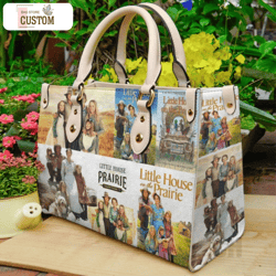 little house on the prairie leather bag, little house on the prairie handbag, tv shows leather bag, woman handbag, leath