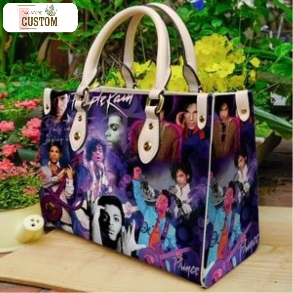 Prince Leather HandBag ,Prince Handbag Love Singer,Music Leather Bag,Travel handbag,Teacher Handbag,Handmade Bag,Custom Bag,Vintage Bags 3.jpg