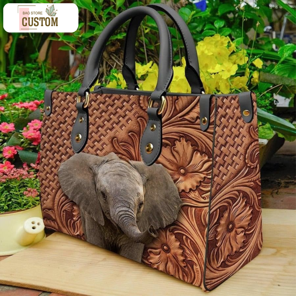 Vintage Elephant Handbag,Elephant Handbag,Elephant Leather Bag,Women Leather Handbag,Crossbody Bag,Personalized Leather bag,Shoulder Handbag 3.jpg