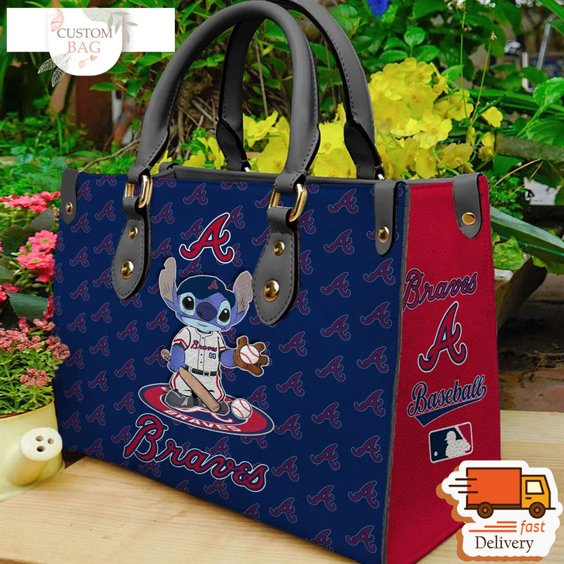 Atlanta Braves Stitch Women Leather Hand Bag.jpg