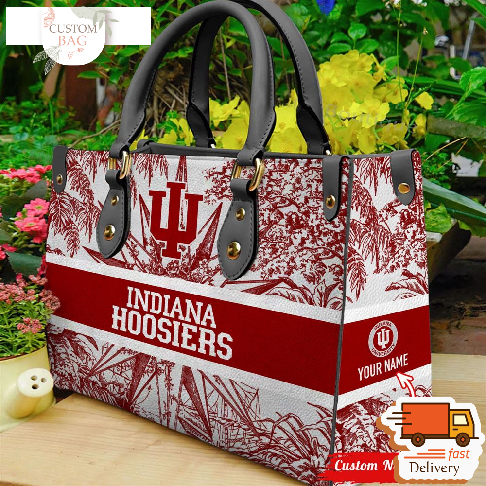 NCAA Indiana Hoosiers Women Leather HandBag.jpg