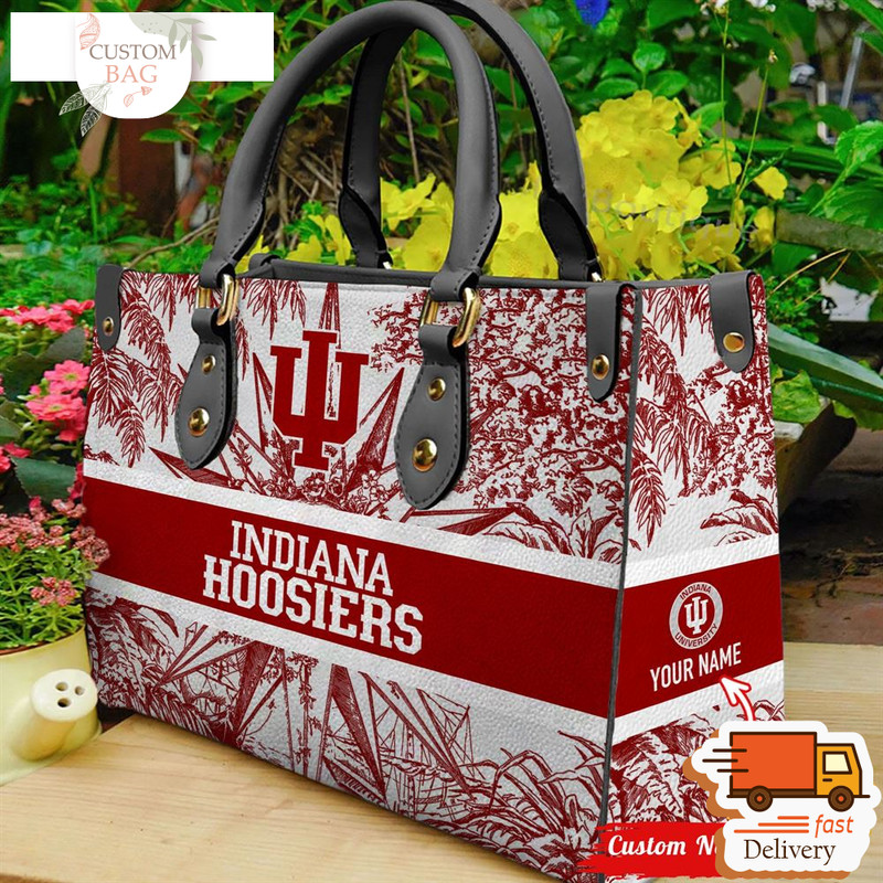 NCAA Indiana Hoosiers Women Leather HandBag.jpg