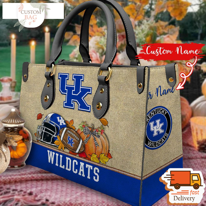 NCAA Kentucky Wildcats Autumn Women Leather Bag.jpg