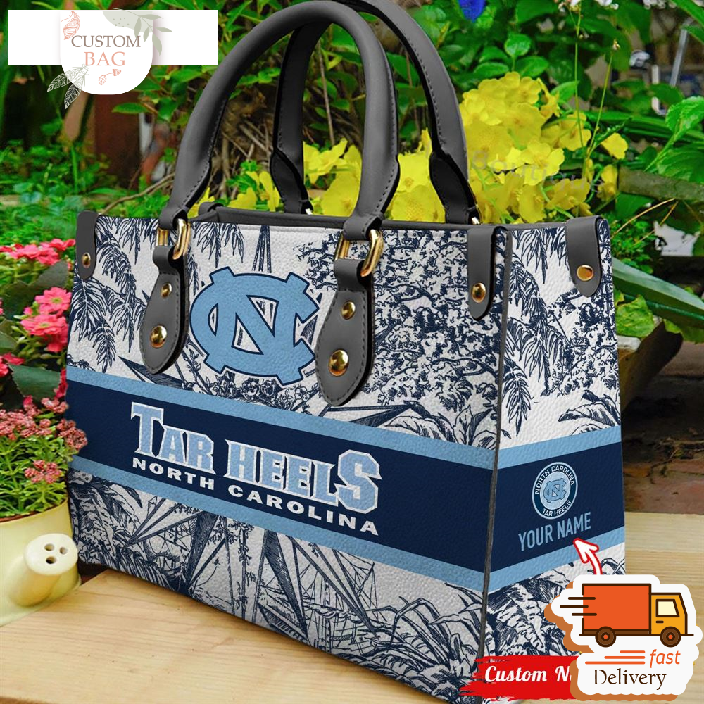 NCAA North Carolina Tar Heels Women Leather HandBag.jpg