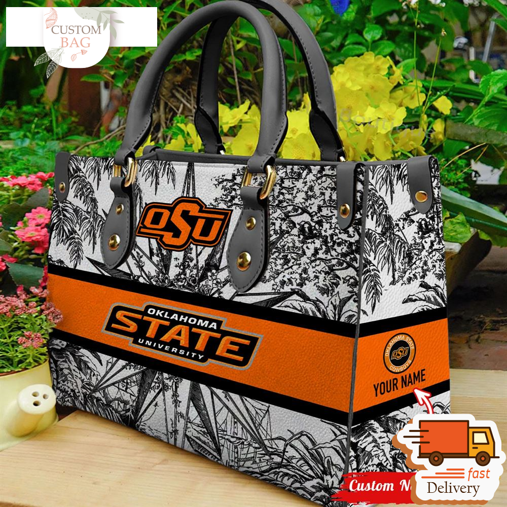 NCAA Oklahoma State Cowboys Women Leather HandBag.jpg