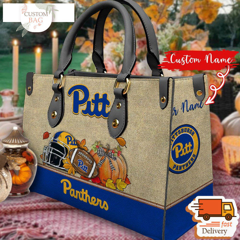 NCAA Pittsburgh Panthers Autumn Women Leather Bag.jpg