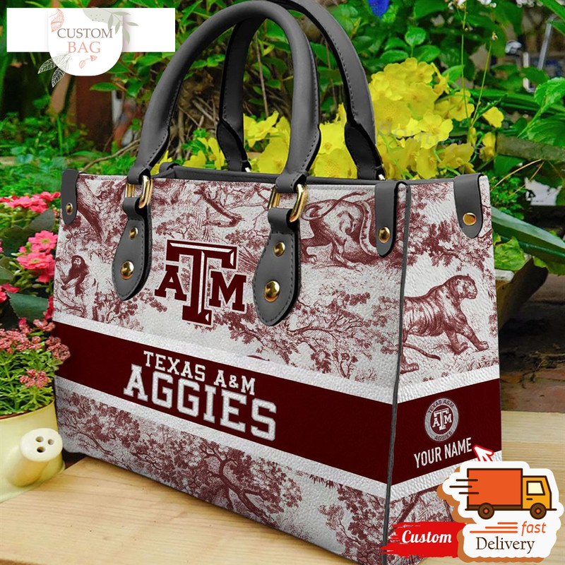 NCAA Texas A_M Aggies Women Leather Hand Bag.jpg