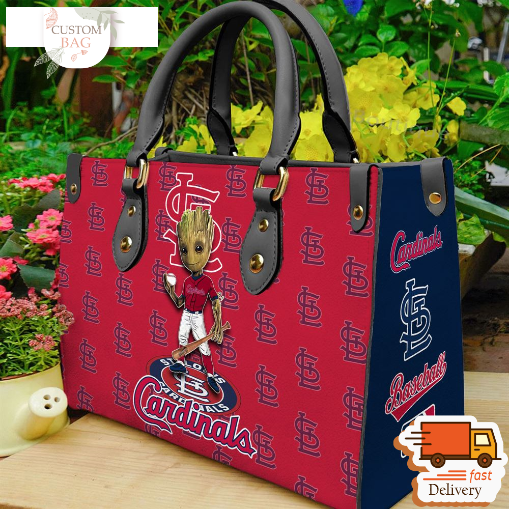 St. Louis Cardinals Groot Women Leather Hand Bag.jpg