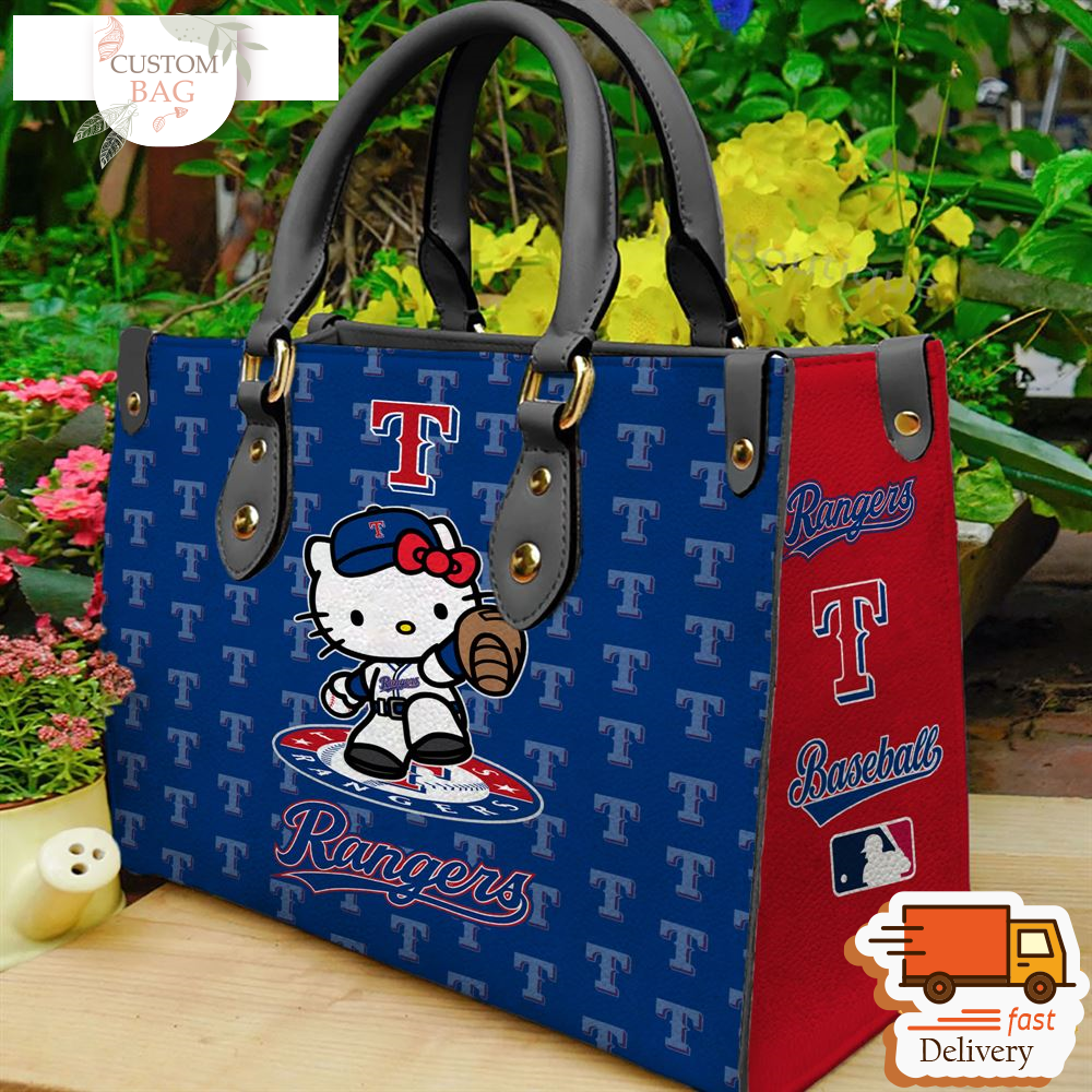 Texas Rangers Kitty Women Leather Hand Bag.jpg