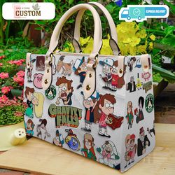 gravity falls bag, gravity falls totebag, gravity falls shirtcustom bag, leather bag, leather bag gift, handbag