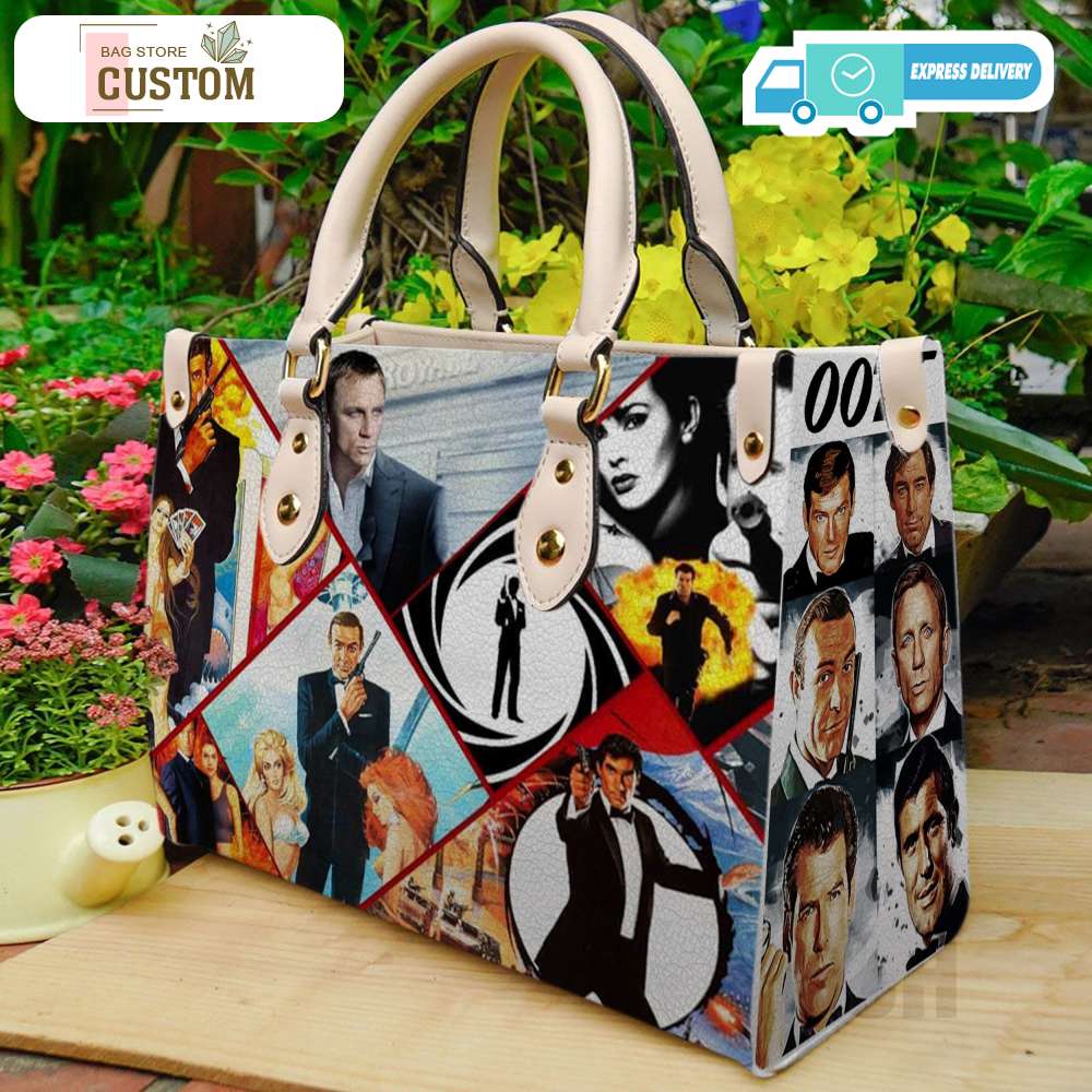 James Bond bag, James Bond shirt, James Bond 007 bag and handbag, James Bond 007 gifts 1.jpg