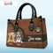 Life Is Better With Fur Baby - Dog & Cat Personalized Custom Leather Handbag - Gift For Pet Owners, Pet Lovers.jpg