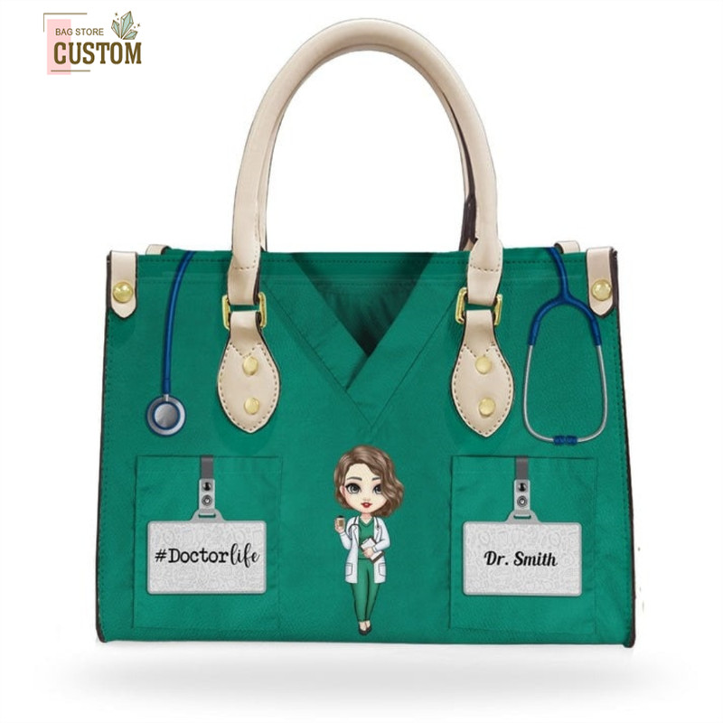 Because Your Life Is Worth My Time - Custom Leather Bag, Handcrafted Personalized Tote, Perfect Everyday Carry, Unique Gift for Him or Her.jpg