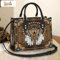 Native Wolf Leather Bag, Crossbody Bag, Woman Shoulder Bag, Gift for girlfriend, Shopping Bag TD_HN10501M.jpg