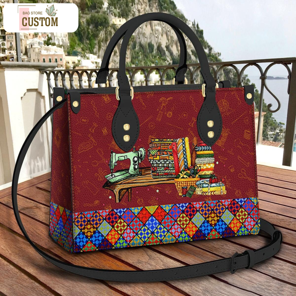 Sewing Leather Bag, Crossbody Bag, Woman Shoulder Bag, Gift for girlfriend, Shopping Bag TD_TL160502Y.jpg