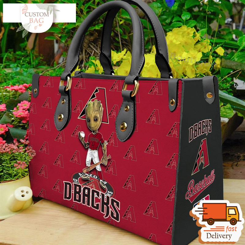 Arizona Diamondbacks Groot Women Leather Hand Bag.jpg