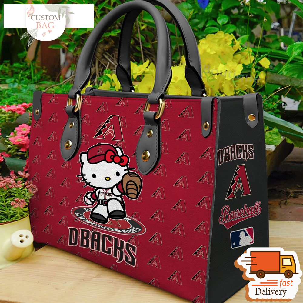 Arizona Diamondbacks Kitty Women Leather Hand Bag.jpg