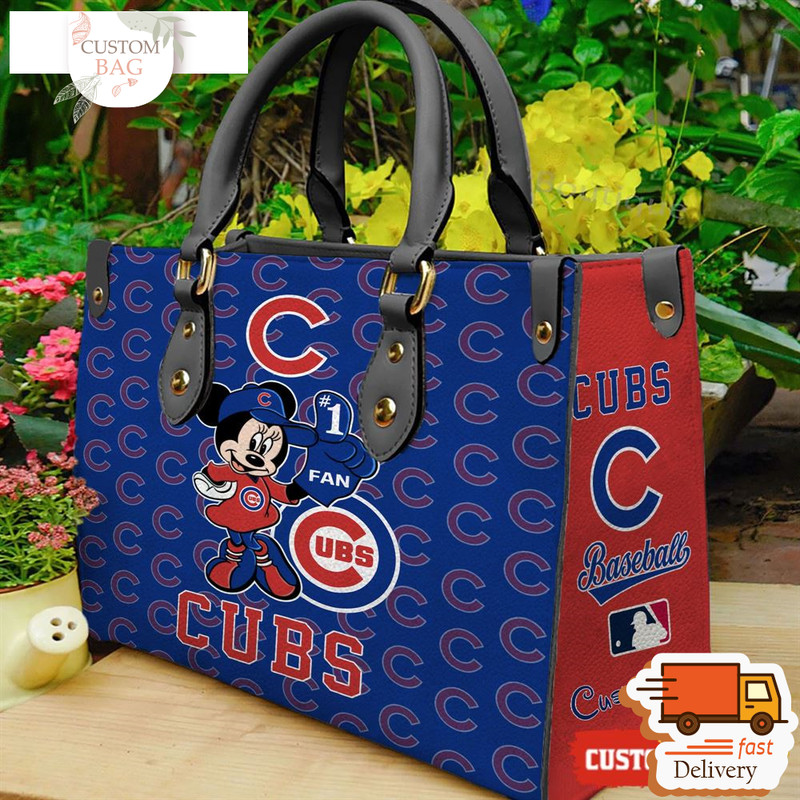 Chicago Cubs Minnie Women Leather Hand Bag.jpg