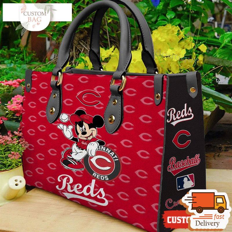 Cincinnati Reds Mickey Women Leather Hand Bag.jpg