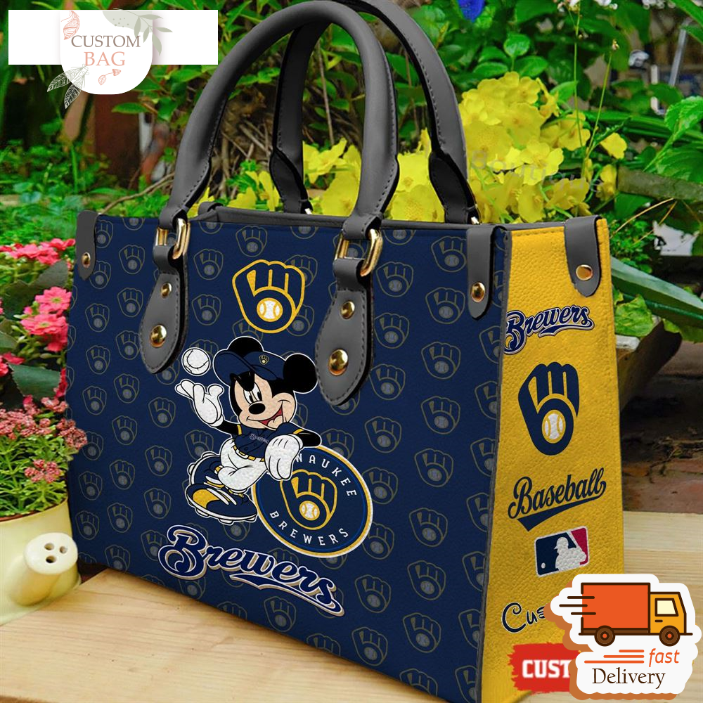 Milwaukee Brewers Mickey Women Leather Hand Bag.jpg