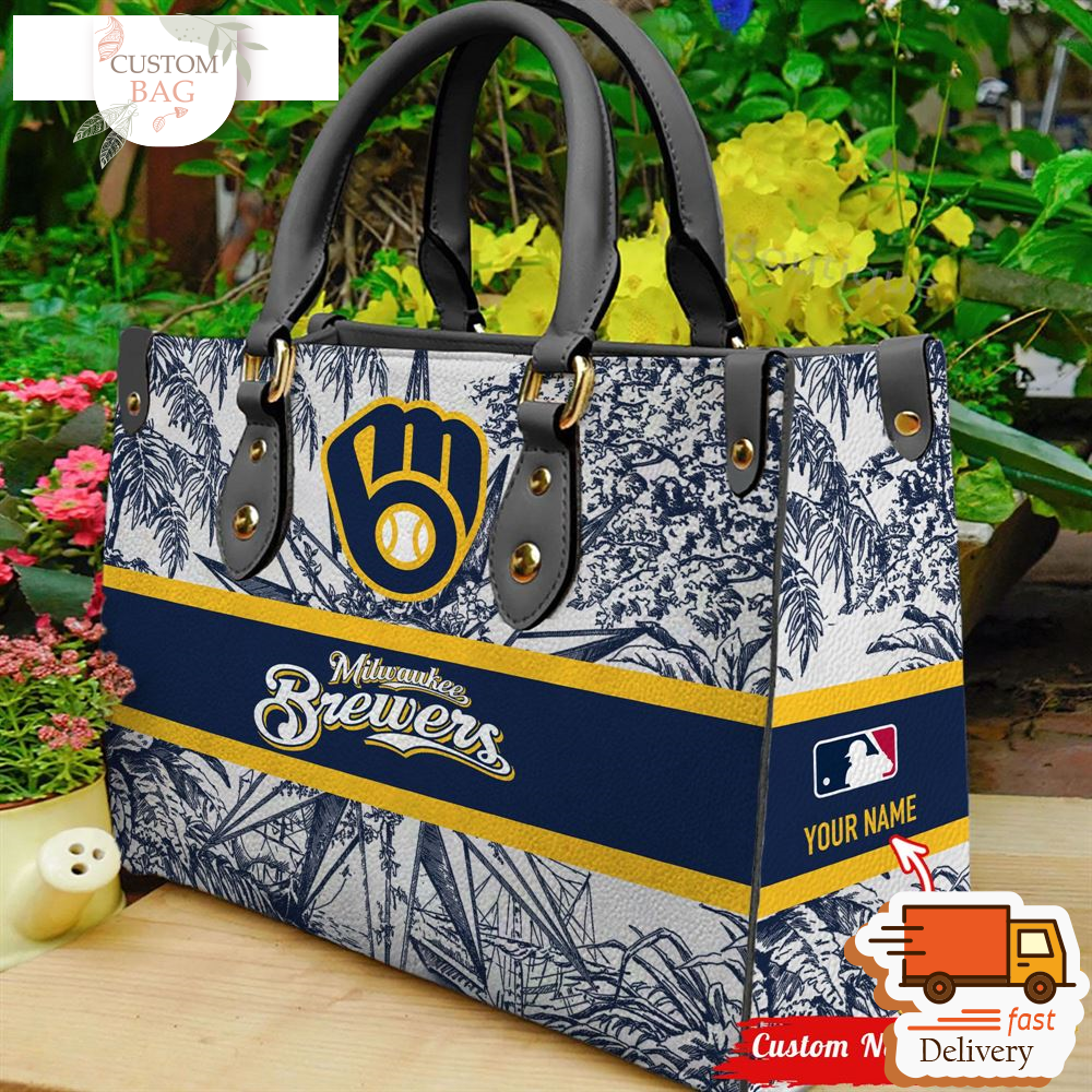 MLB Milwaukee Brewers MLB Women Leather Hand.jpg