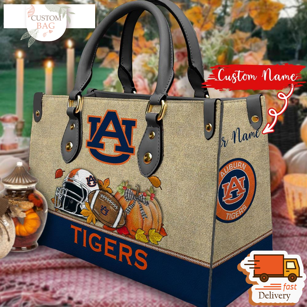 NCAA Auburn Tigers Autumn Women Leather Bag.jpg