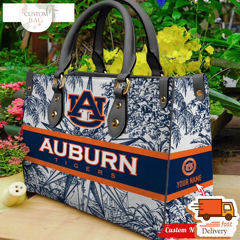 NCAA Auburn Tigers Women Leather HandBag.jpg