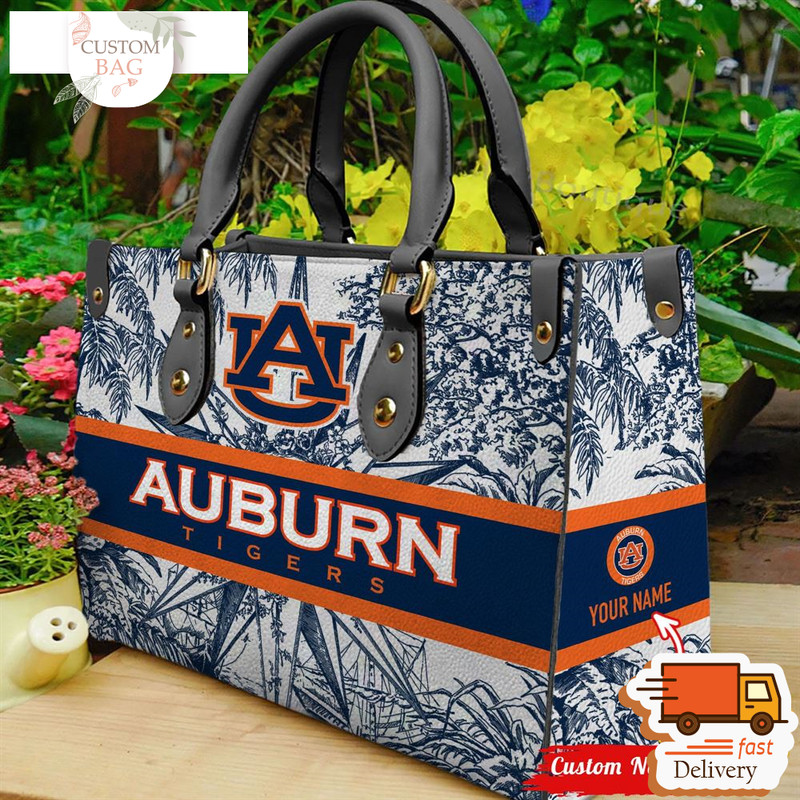 NCAA Auburn Tigers Women Leather HandBag.jpg