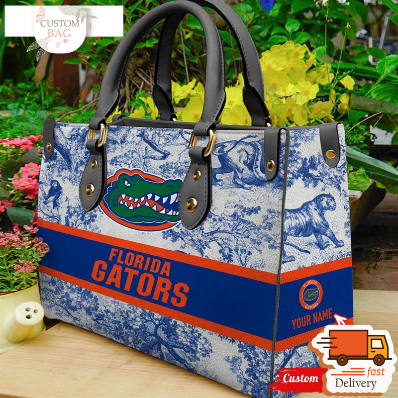 NCAA Florida Gators Women Leather Hand Bag.jpg