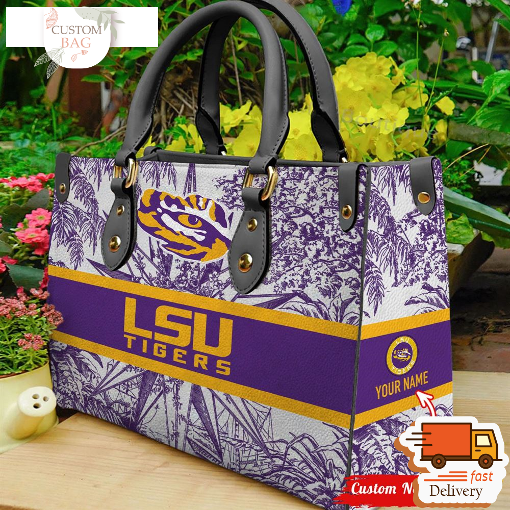 NCAA LSU Tigers Women Leather HandBag.jpg