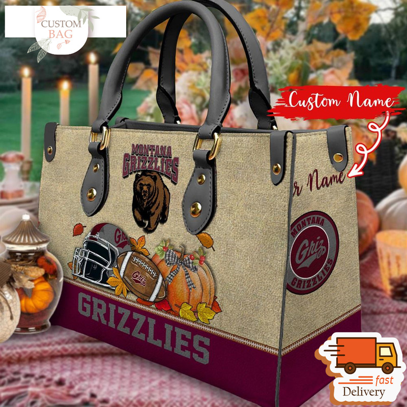 NCAA Montana Grizzlies Autumn Women Leather Bag.jpg