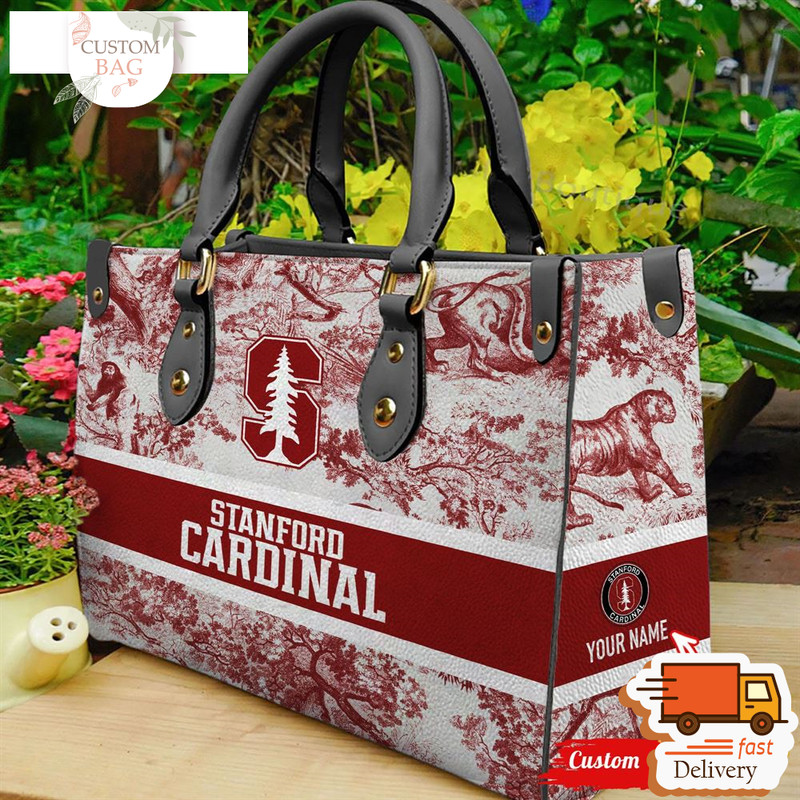 NCAA Stanford Cardinal Women Leather Hand Bag.jpg