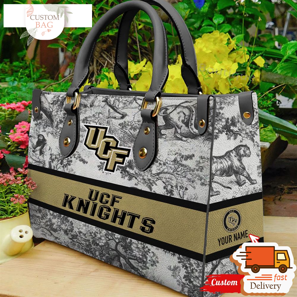 NCAA UCF Knights Women Leather Hand Bag.jpg