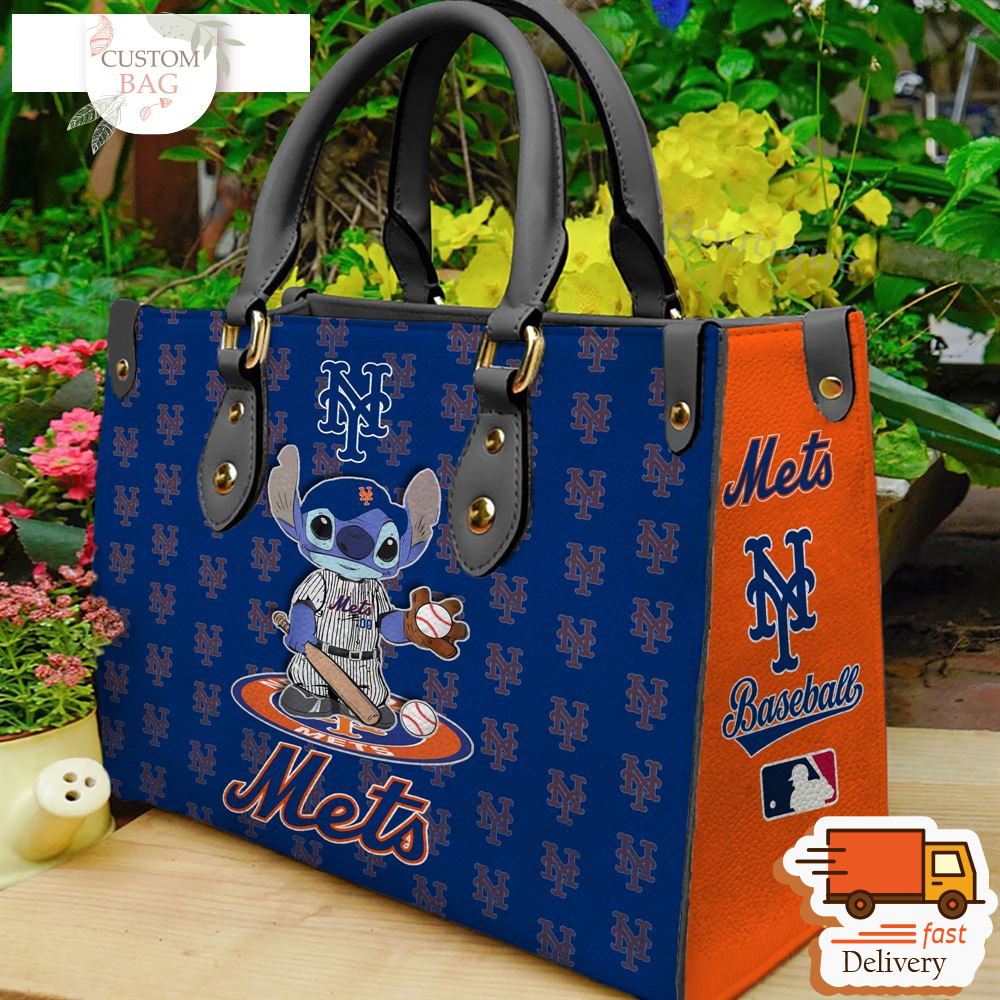 New York Mets Stitch Women Leather Hand Bag.jpg