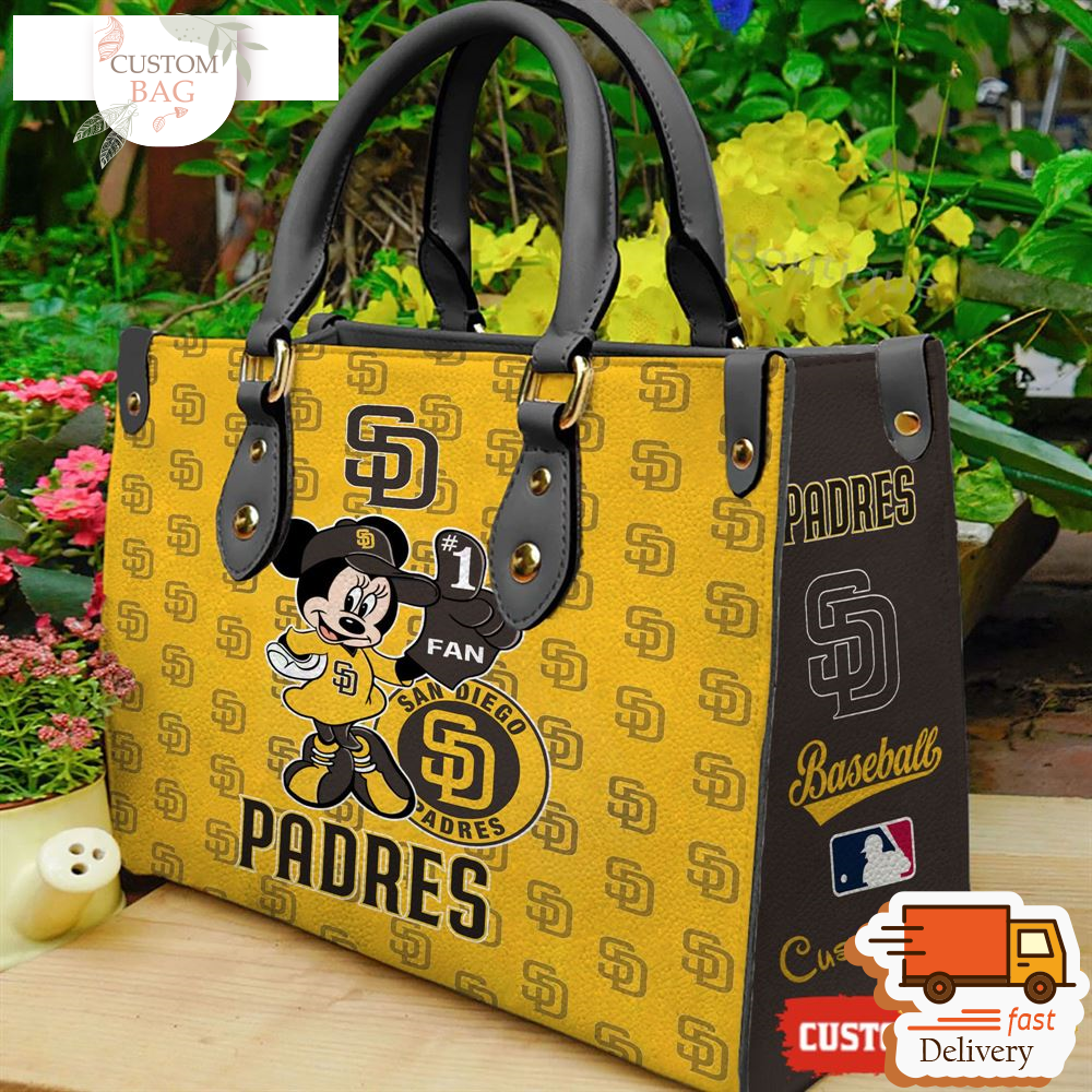 San Diego Padres Minnie Women Leather Hand Bag.jpg