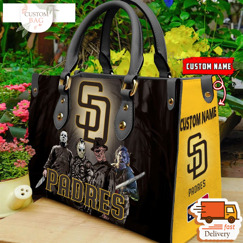 San Diego Padres MLB Halloween Women Leather Hand Bag.jpg