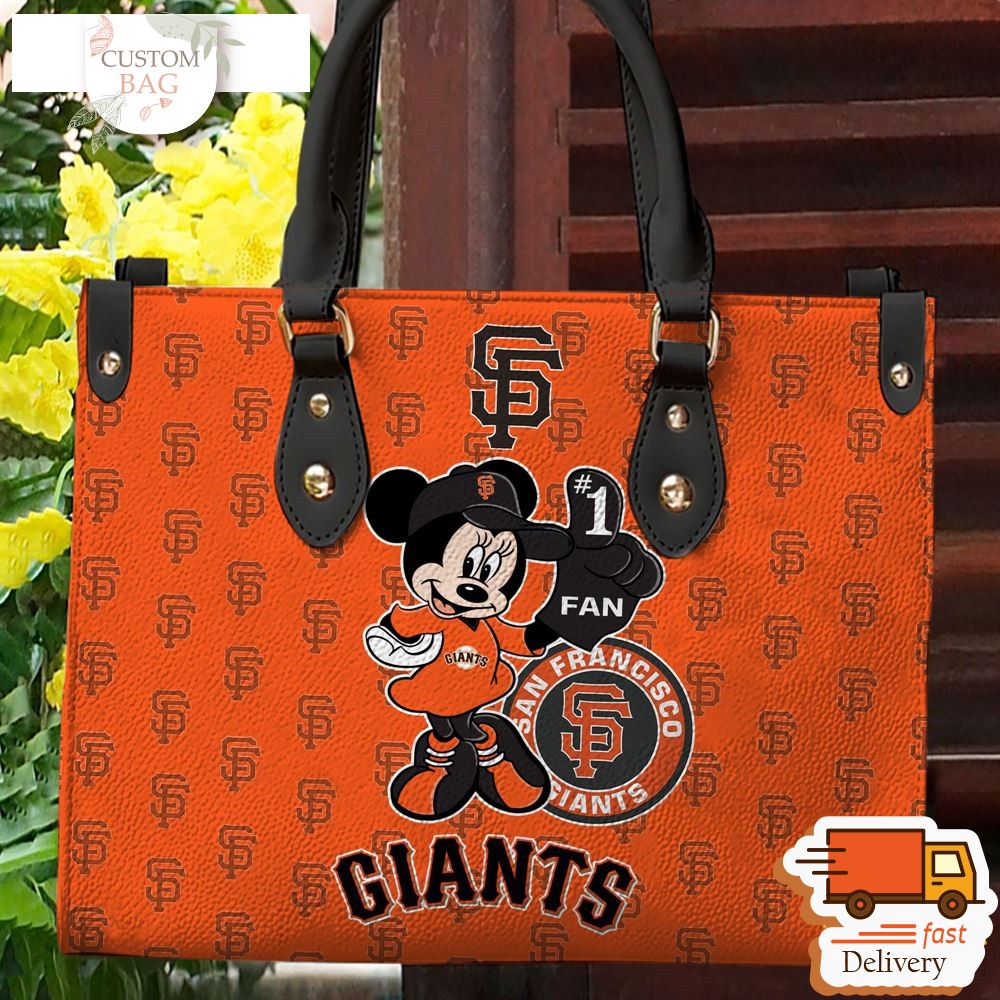 San Francisco Giants Minnie Women Leather Hand Bag.jpg