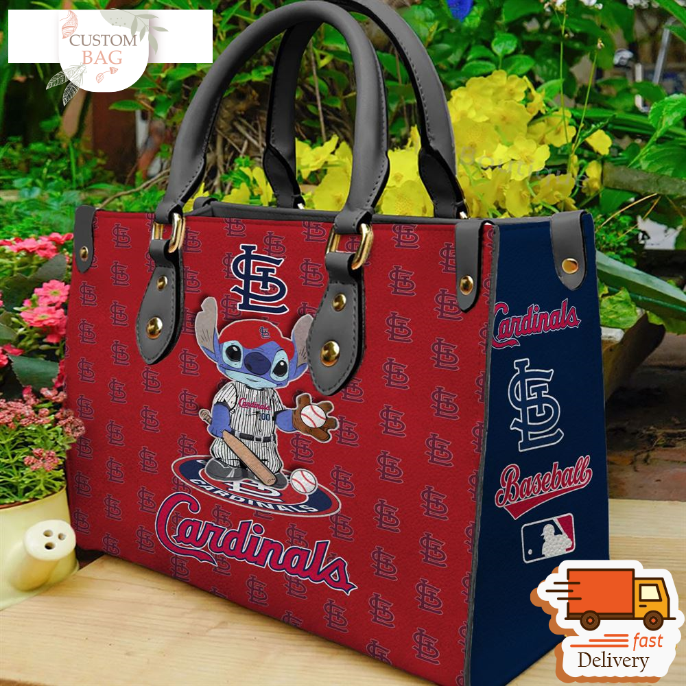 St. Louis Cardinals Stitch Women Leather Hand Bag.jpg