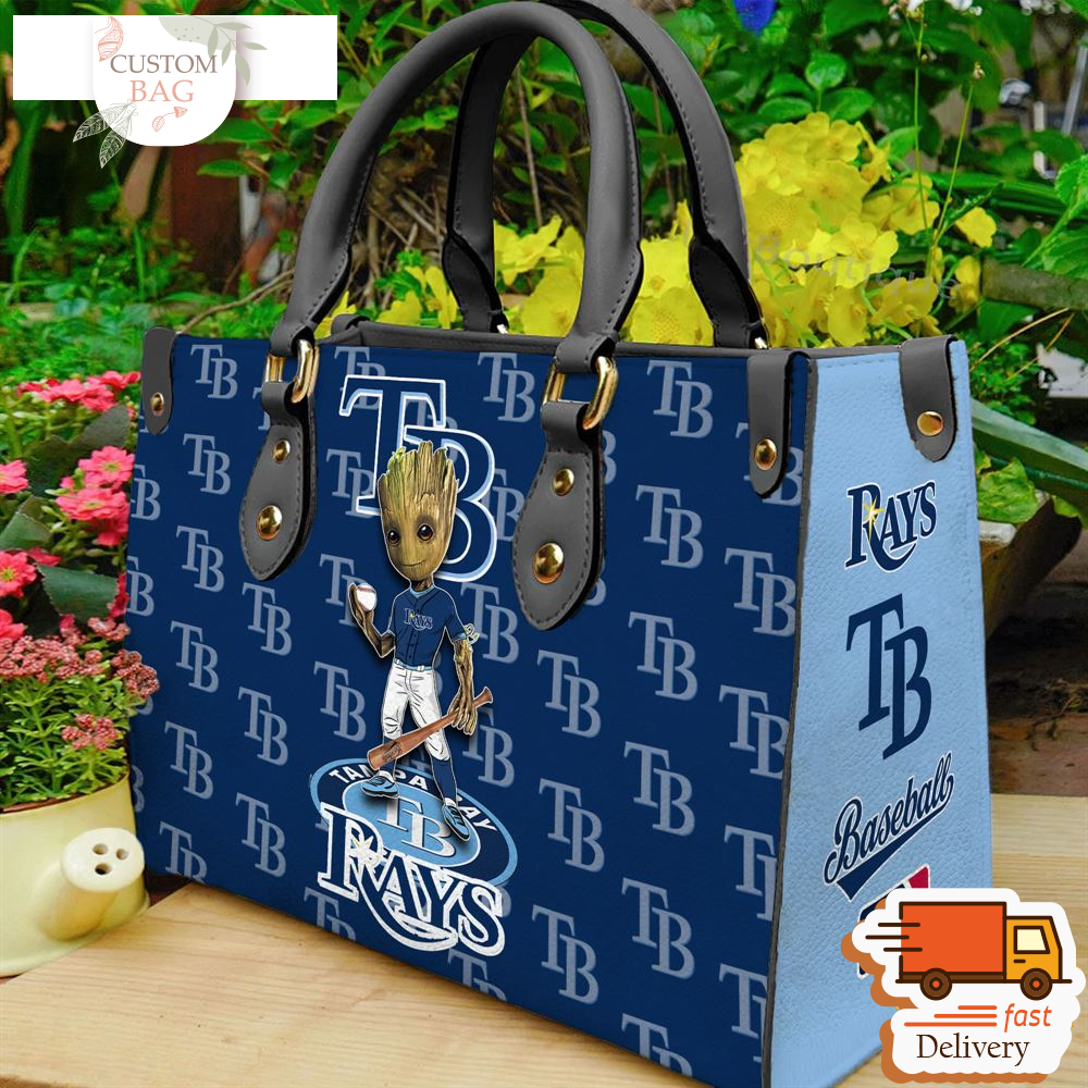 Tampa Bay Rays Groot Women Leather Hand Bag.jpg