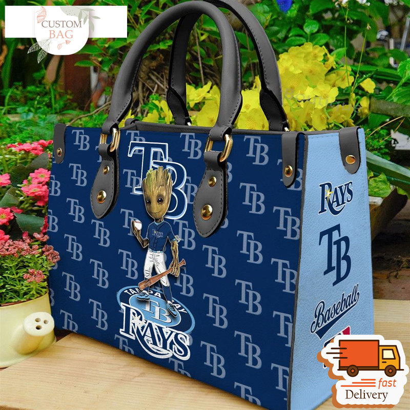 Tampa Bay Rays Groot Women Leather Hand Bag.jpg