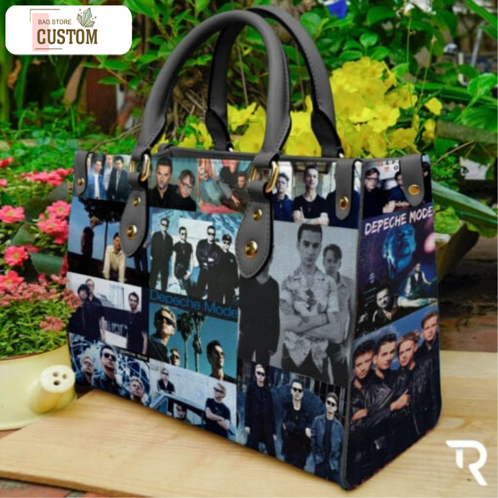 Depeche Mode Handbag, Depeche Mode 2023 Bag, Depeche Mode Rock Band handbag, DM Band Tour Concert 2023 Bag, Depeche Mode Crossbody Bag 1.jpg